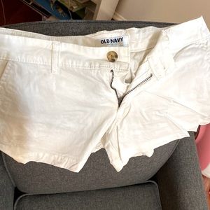 White Shorts